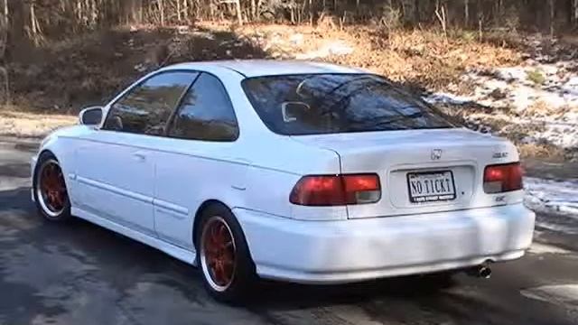 1996 Honda Civic Coupe EX смотреть онлайн