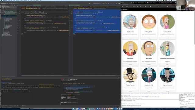React testowanie w Jest z wykorzystaniem React Testing Library. смотреть онлайн
