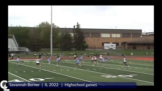 Savannah Berner Lacrosse Highlights - IL 2022 - Att смотреть онлайн