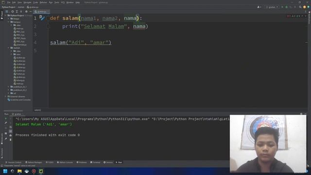 Python Function E1E122041 Amar Adi Ismoyo смотреть онлайн