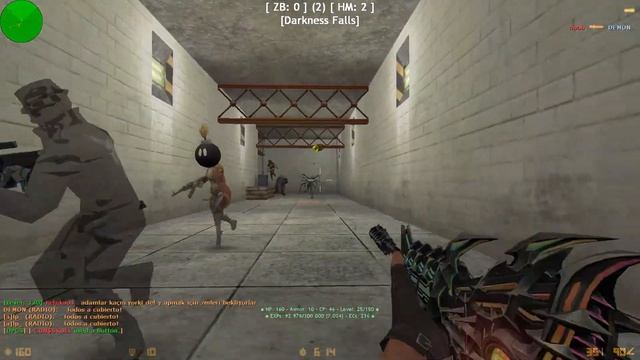 Counter-Strike: Zombie Escape Mod - Ze_area51_v1 | Dark Professional