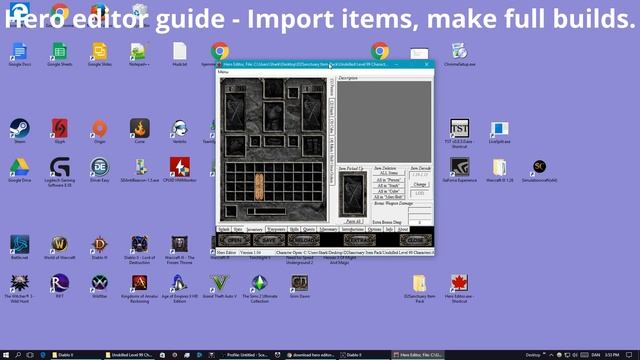 Diablo 2: Hero Editor guide - Make full legit offline characters. смотреть онлайн