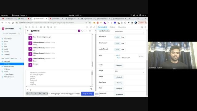 Abhinav Kumar - Embedded Chat 2023 - GSoC 2023 Demo Day смотреть онлайн