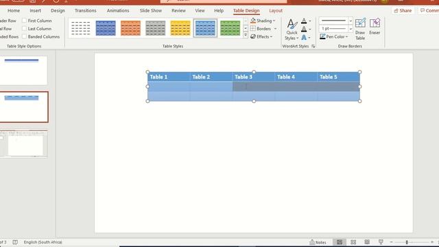 how to make table using power point and merge cells смотреть онлайн