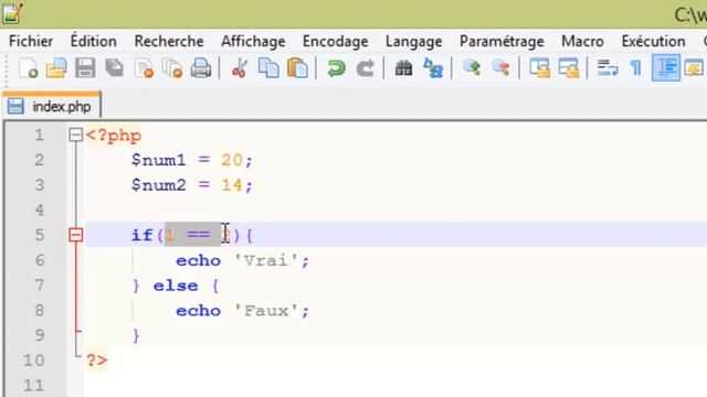 PHP - 14 - Les opérateurs de comparaison смотреть онлайн