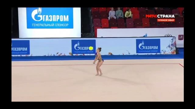 Stiliana Nikolova (BUL) Ball - Grand Prix Moscow 2020 смотреть онлайн