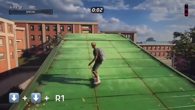 How to 180 quick turn spin/Change of Direction Tony Hawk Pro Skater 1 and 2 Guide смотреть онлайн