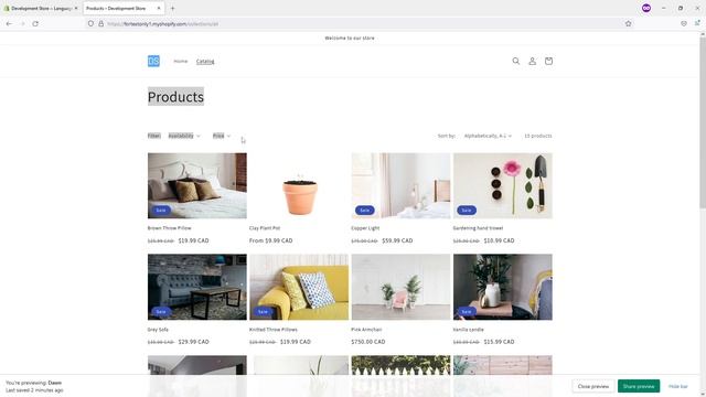 How to Change Theme Language in Shopify // Translate Shopify Theme into a Different Language смотреть онлайн