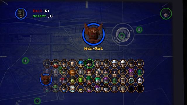 LEGO Batman: The Video Game | All Unlockable Characters смотреть онлайн
