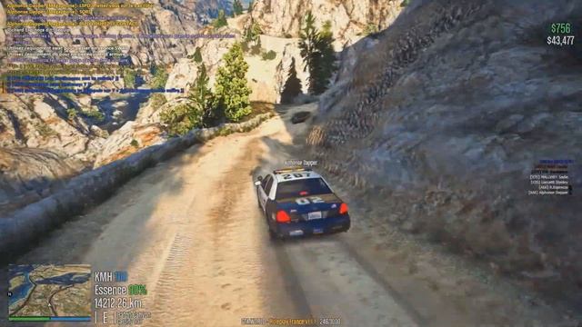 [GTAW.FR] A66 sur le refus d'obtempérer d'une Oracle XS #LSPD817 смотреть онлайн