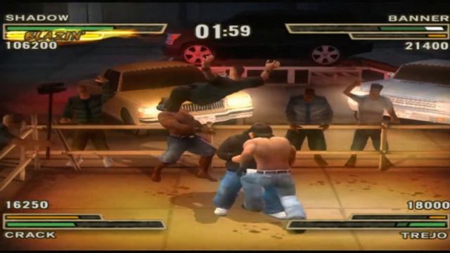 Def Jam Fight For NY | SHADOW vs BANNER vs FAT JOE vs TREJO | HARD! (PS3 1080p) смотреть онлайн