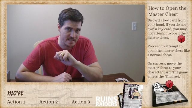 Ruins Raiders Board Game - How to Open the Master Chest - Walkthrough смотреть онлайн