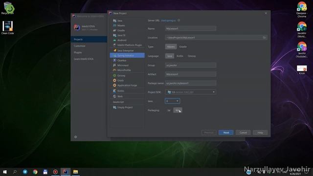 Spring boot ga kirish(Spring introduction) смотреть онлайн