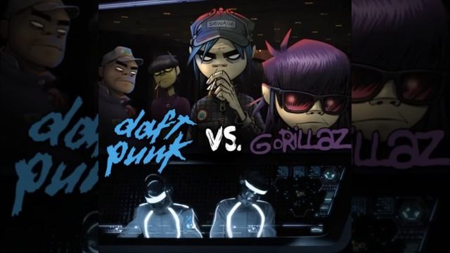 Daft Punk vs. Gorillaz - "19-2000 Funk" смотреть онлайн