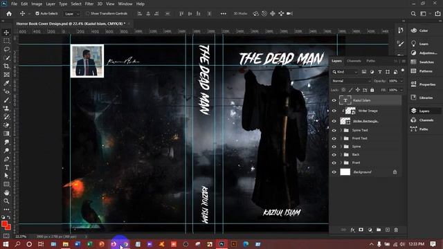 Photoshop Horror Book Cover Design (Part 02) смотреть онлайн