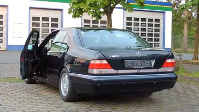 Mercedes Benz MB S600 V12 M120 W140 1992   The Crazy Mind