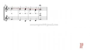 Задостойник Пасхи муз. Н. Макарова - Сопрано 1