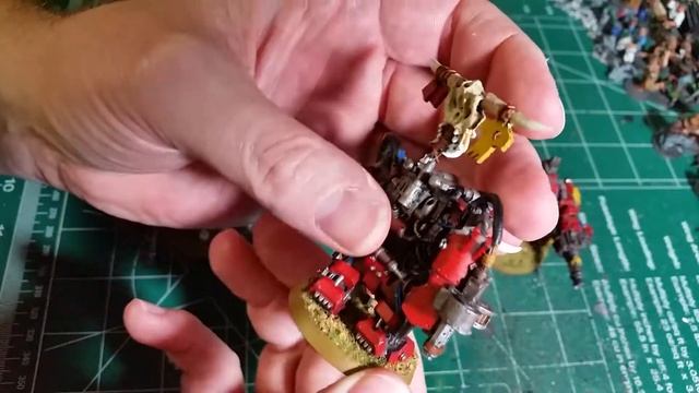 Warhammer 40k Ork Meganob miniatures Kromlech Juggernaut Mecha Armour and Games Workshop смотреть онлайн
