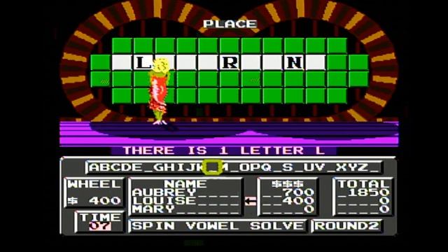 NES Wheel of Fortune Run Game #25 смотреть онлайн