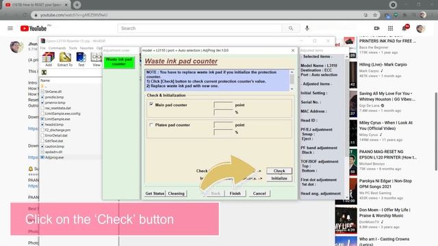 RESET Epson L3110 printer l NO PASSWORD & KEY l 100% EASY to follow l Jhun Bautista смотреть онлайн