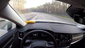 Volvo V90CC/Вольво В90, Движение по трассе, Pilot assist, Активные круиз и т.д.