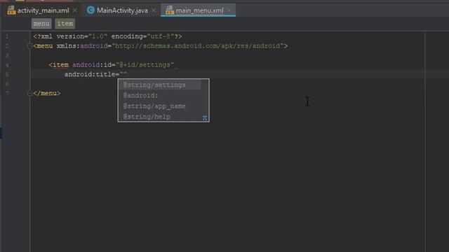 Create Menu in ActionBar - Tutorial | Android Studio смотреть онлайн
