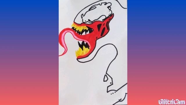 как нарисовать венома легко смотреть онлайн