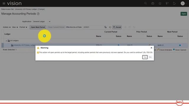 How to open GL Period in Oracle Fusion Cloud General Ledger? (on Release 21A) смотреть онлайн