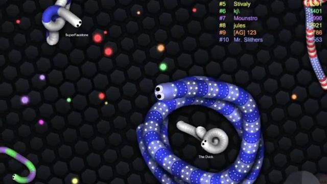Играем в... Slither. io смотреть онлайн