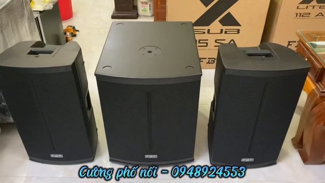 Combo karaoke FBT Xlite112A + Xsub 115sa. Giá tốt cho a e chơi. смотреть онлайн