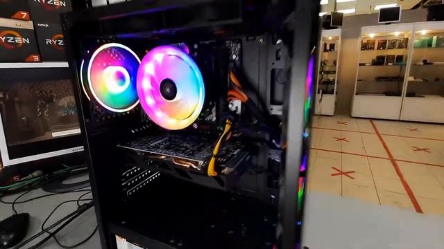 Сборка 2188 _ 49500₽_ Ryzen 5 1500X / B450M HDV / 16 / ssd256+1Tb / RX 570 4Gb / 700W / Formula 770 смотреть онлайн