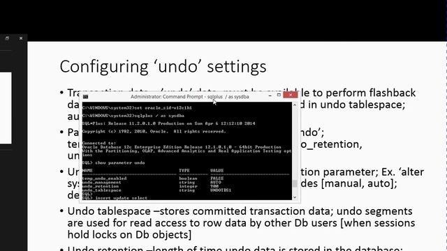 Oracle Flashback Operations Fundamentals 1 смотреть онлайн