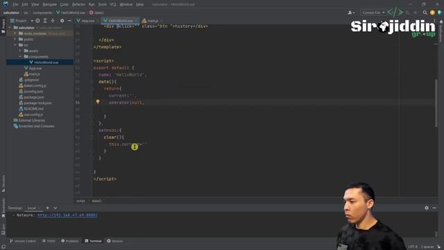 Build A Calculator In Vue Js 3 [ Super Easy ] with history смотреть онлайн