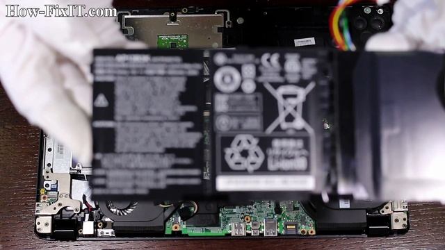 Acer Aspire V5-573, V5-573G Battery Replacement смотреть онлайн
