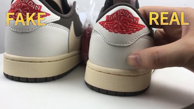 ?REAL VS FAKE ? NIKE X TRAVIS SCOTT AIR JORDAN 1 REVERSE MOCHA смотреть онлайн