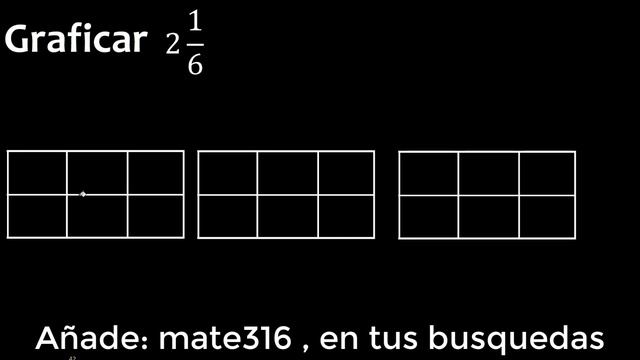 Graficar 2 1/6 , convertir fraccion en grafico , fracciones , sombreadas , pintar смотреть онлайн