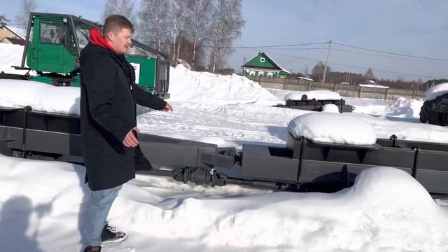 Т-150К ЛЕСОВОЗ БОЛОТОХОД. Обзор актуальной комплектации смотреть онлайн