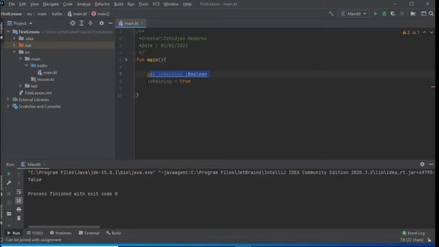 Kotlin dasturlash tili | 3-Dars Char, Boolean, String смотреть онлайн