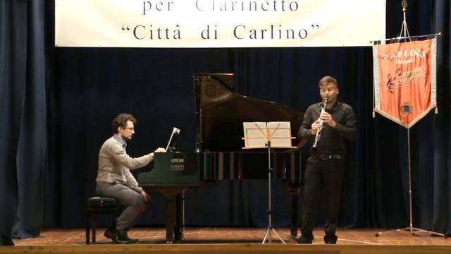 Weber, Concerto in f min N.1 (I Mov. Allegro), Clarinet: Stefano Caliò смотреть онлайн
