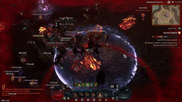Diablo 4 Season 1 Pulverize Druid Taking on Monsters 17 Levels Higher смотреть онлайн