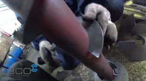 Омск. Гибка витков шнека. Станок для гибки шнека. Auger Flight Forming Machine. Screw Bending