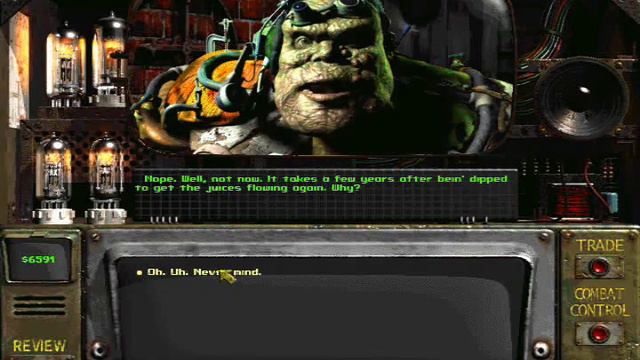Fallout 2: Are muntans sterile? Marcus answer the question. смотреть онлайн
