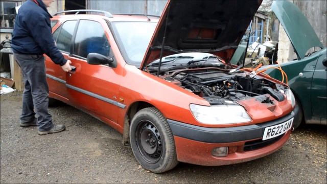 Peugeot 306 TD cold start no glow plugs смотреть онлайн