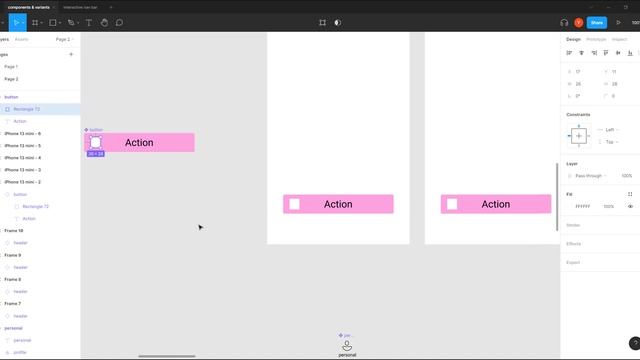 Figma tutorial: components and variants / Part 1 смотреть онлайн