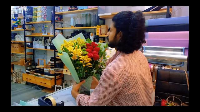 Flower Wrapping Techniques In Floral Foam | Flower Arrangement Tutorial | Flower Arranging Ideas смотреть онлайн