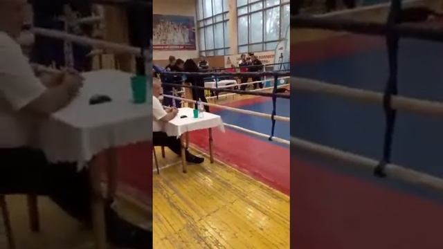 1 октября 2021 г. МинВоды, первое место,кикбоксинг! Мой внук Максик!