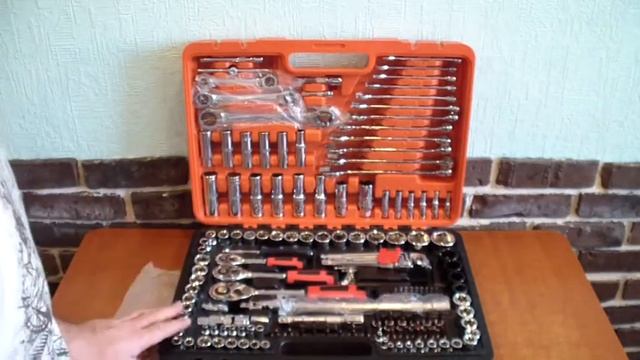 Набор инстументов SataGood 150 предметов, обзор смотреть онлайн