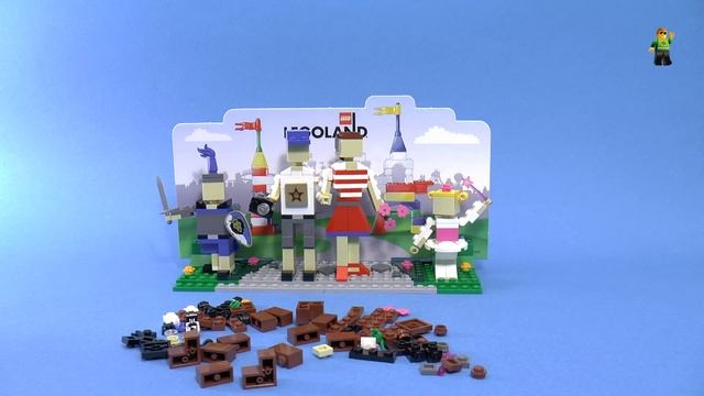 Музей ЛЕГО Обзор 40115 LEGOLAND ENTRANCE WITH FAMILY смотреть онлайн