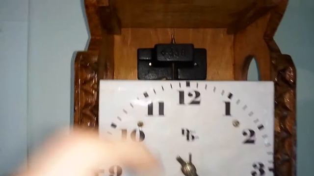 Часы с боем Янтарь самодельные