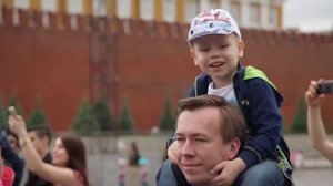 🇷🇺❤️⚡️Флешмоб на Красной площади⚡️